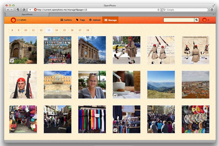 version 1.0 ~ our arcane grid layout with pagination