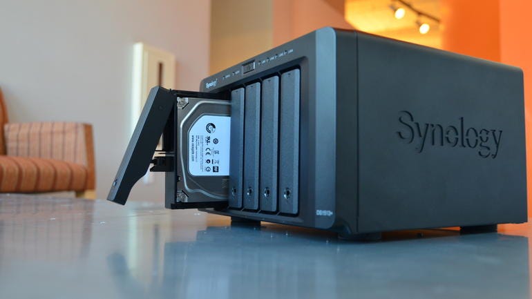 Synology NAS (photo credits, CNET)